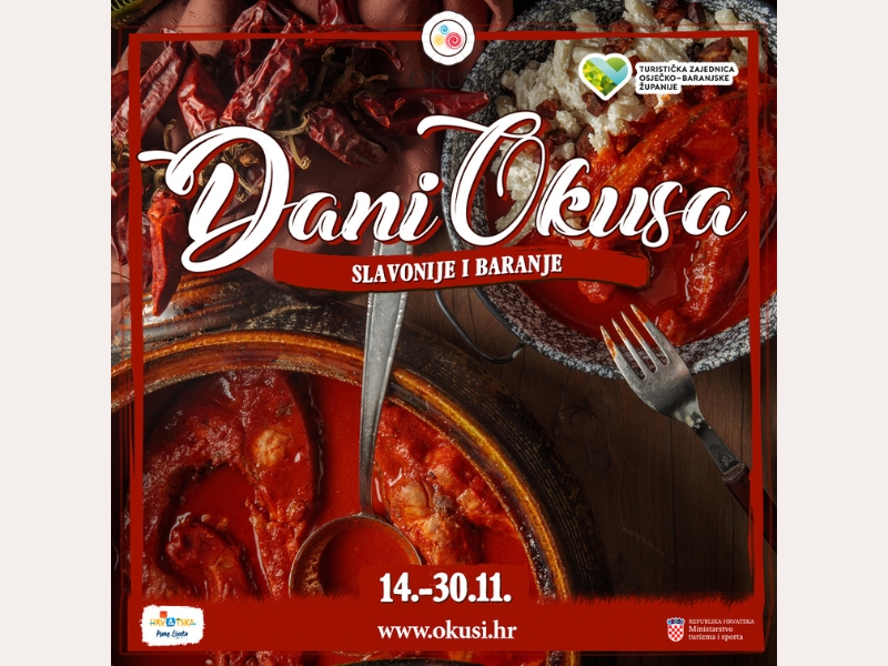 Dani okusa hrvatske tradicije 14.-30.11.2025.